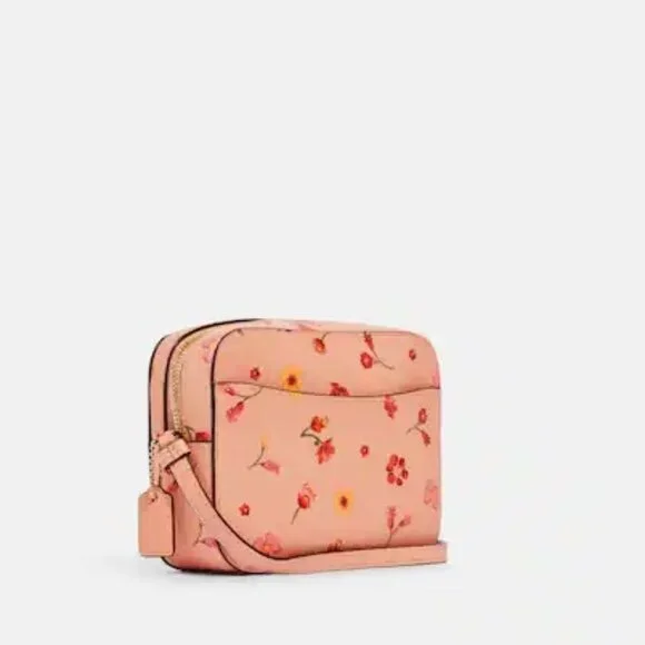 Coach c8699 Mini Camera Bag With Mystical Floral Print c8699 Faded Blush… - Picture 2 of 16